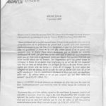 Dernier fax de Gerry Rouff