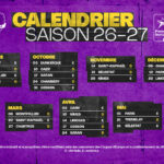 calendrier HBC Nantes 26-27.